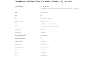 ظهور ساعة OnePlus Watch 4 على منصة Google Play Console يكشف التصميم للمرة الأولى – 25H
